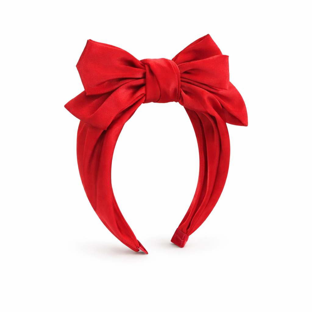 Passe satin premium – Rouge Élégance