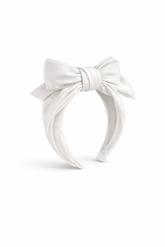 Passe satin premium – blanc perlé