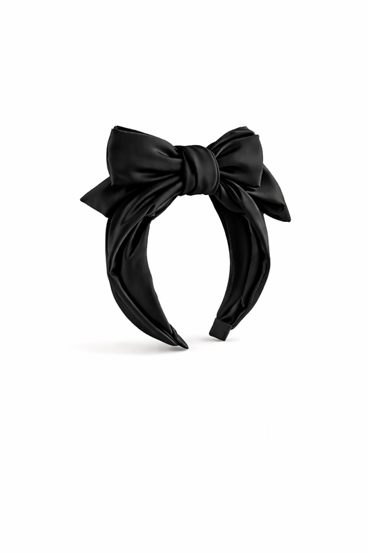 Passe satin premium – Noir Impérial